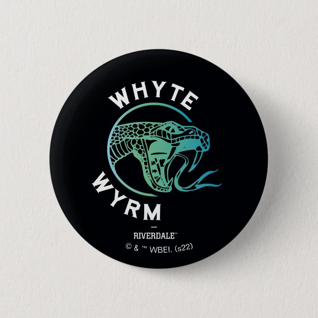 Whyte Wyrm-Logo Button (Vorderseite)
