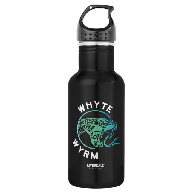 Whyte Wyrm-Logo Edelstahlflasche (Vorderseite)