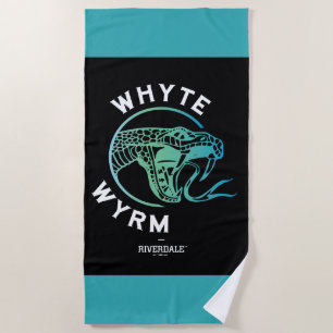 Whyte Wyrm-Logo Strandtuch
