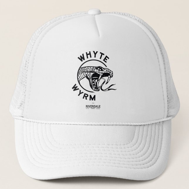 Whyte Wyrm-Logo Truckerkappe (Vorderseite)