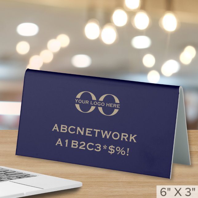 Wi-Fi-Netzwerk-Logo-Anzeigesymbol Tischaufsteller (Von Creator hochgeladen)