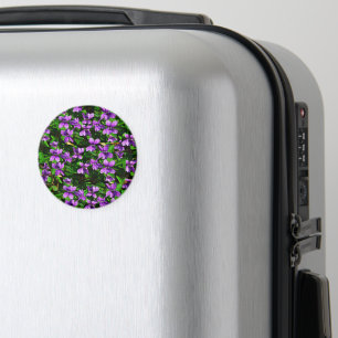 WI Staat Blume Wood Violet Mosaik Muster Magnet