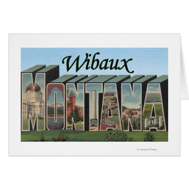 Wibaux, Montana (Devant horizontal)