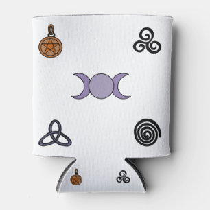 Wicanische und heidnische Symbole Dosenkühler