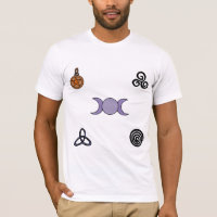 Wicanische und heidnische Symbole