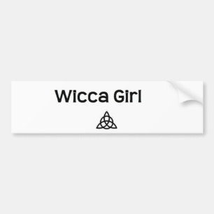 Wicca Girl Autoaufkleber