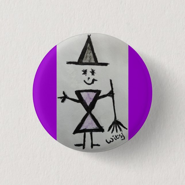 wicca kind button (Vorderseite)