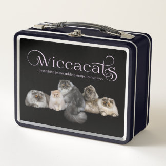 WiccaCats Metallbox Metall Brotdose