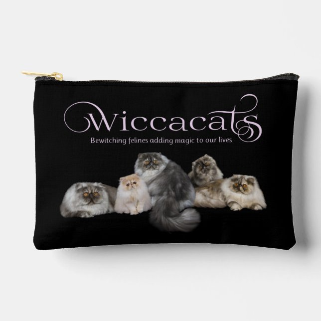 WiccaCats petit sac zip (Recto)
