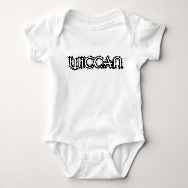 wiccan baby strampler (Vorderseite)