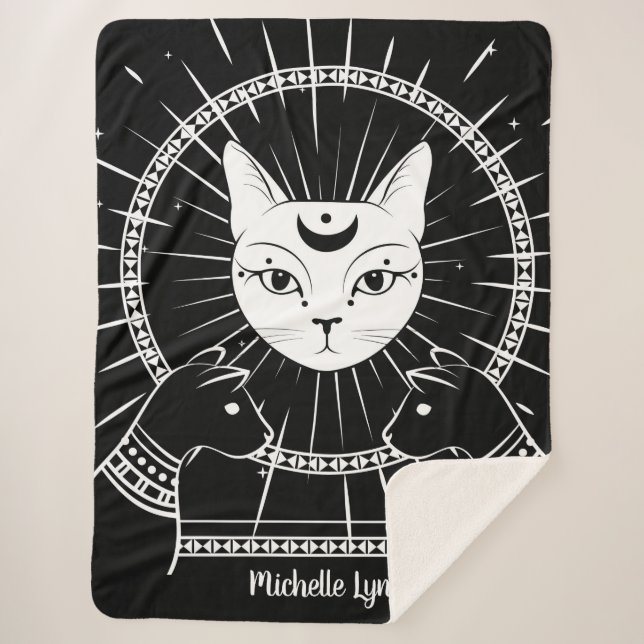 Wiccan Cats Sherpadecke (Vorderseite)
