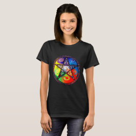 Wiccan Five Elements T-Shirt