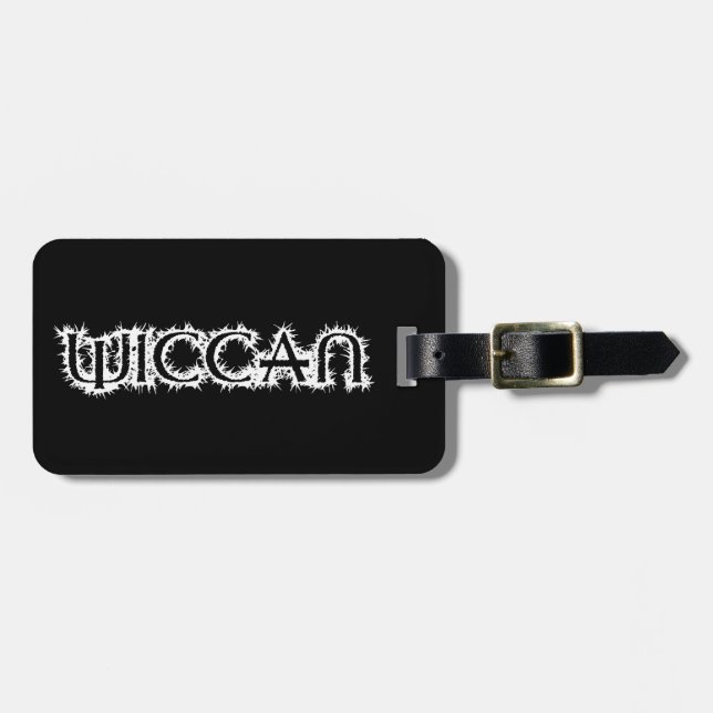 wiccan gepäckanhänger (Vorderseite horizontal)