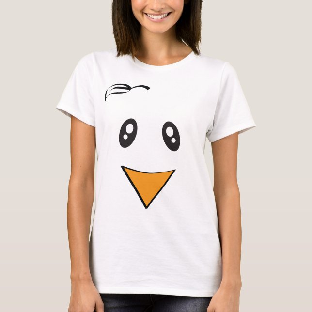 Wiccan Huhn-Gesicht T-Shirt (Vorderseite)