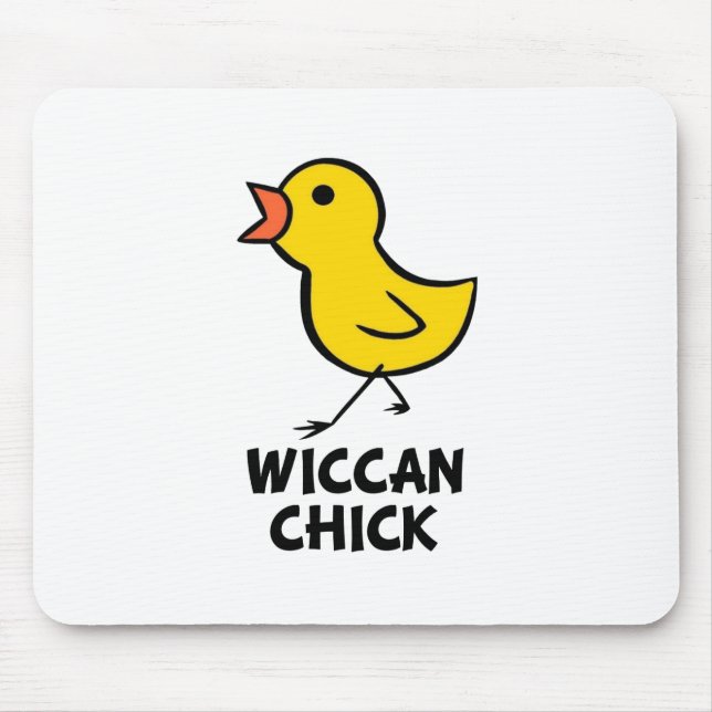 Wiccan Küken Mousepad (Vorne)