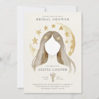 Wiccan Moon Boho Celestial Brautparty