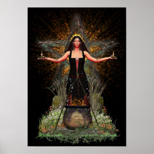 Wiccan Plakat - Spellweaver III [A3]