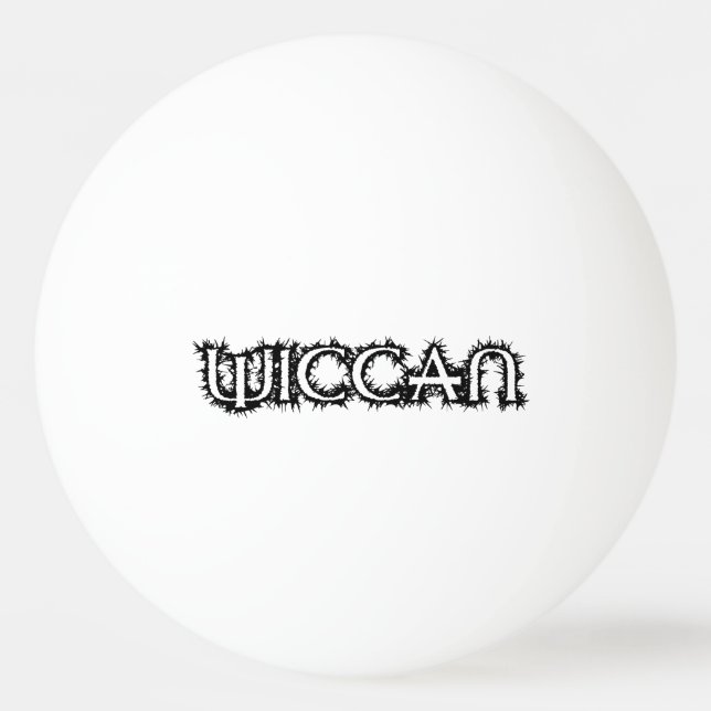 wiccan tischtennisball (Vorderseite)