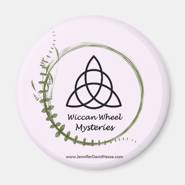 Wiccan Wheel Mysteries Magnet (Vorne)