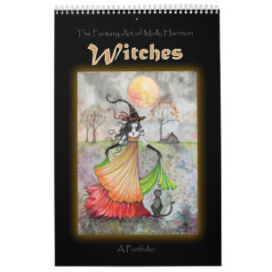 Wiccan Witt Portfolio Buch von Molly Harrison Kalender