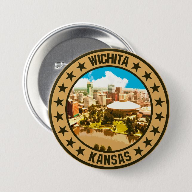 Wichita Button (Vorne & Hinten)