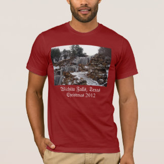 Wichita-Fälle, Texas-WeihnachtsT-Shirt T-Shirt