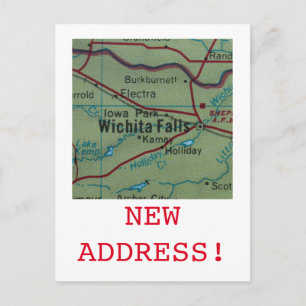 Wichita Falls faire-part nouvelle adresse