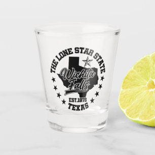 Wichita Falls, Texas Schnapsglas