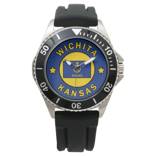 Wichita Kansas Armbanduhr (Vorderseite)