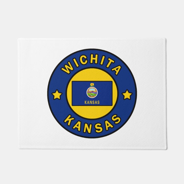 Wichita Kansas Fußmatte (Vorderseite)