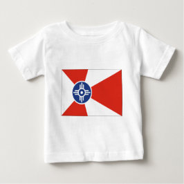 Wichita Kansas ICT Flag Baby T-shirt