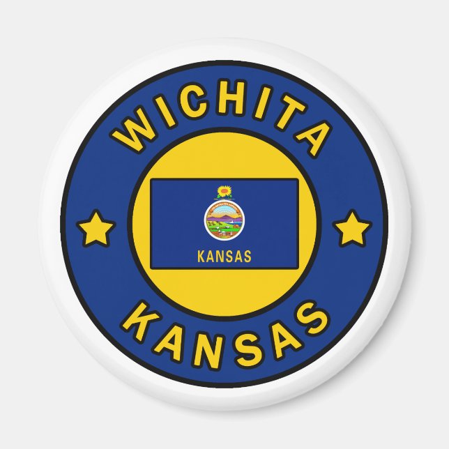 Wichita Kansas Magnet (Vorne)
