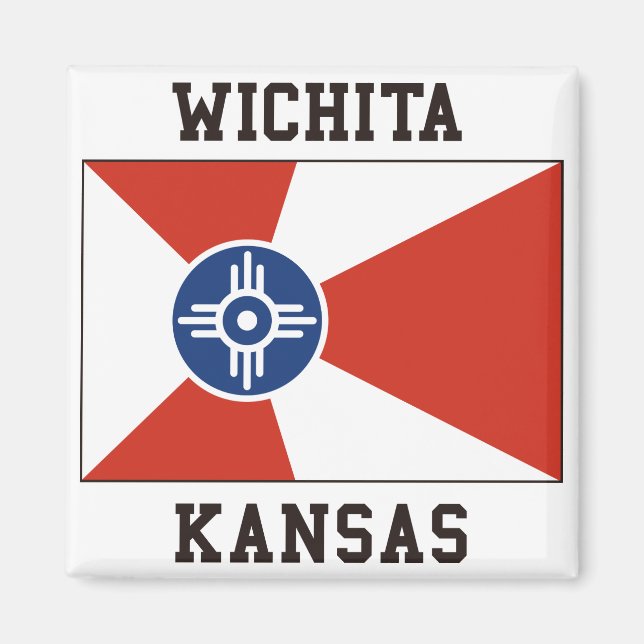 Wichita Kansas Magnet (Vorne)