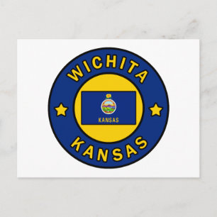 Wichita Kansas Postkarte