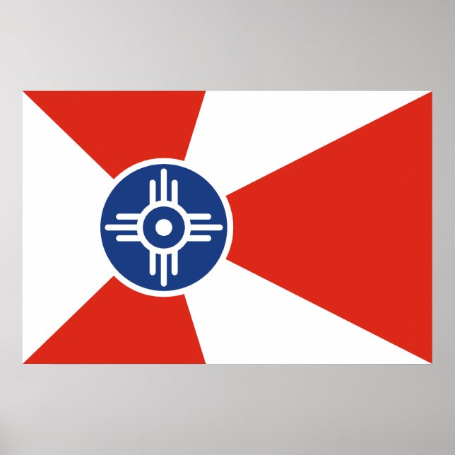 Wichita, Kansas, Vereinigte Staaten Poster (Vorne)