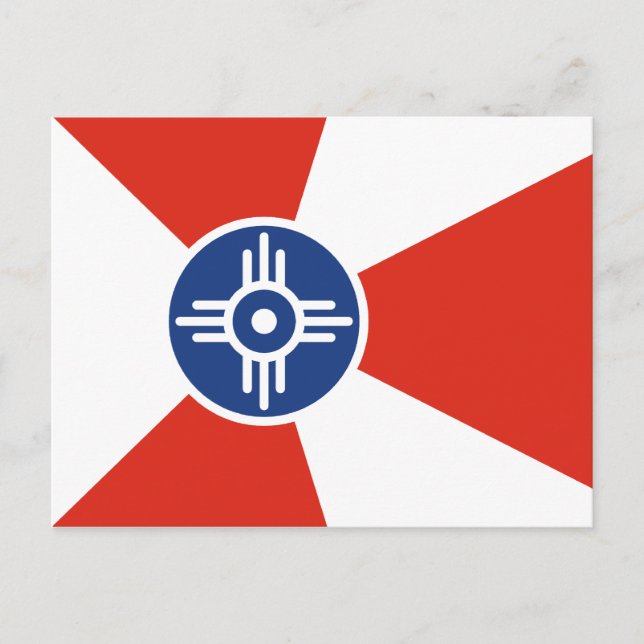 Wichita, Kansas, Vereinigte Staaten Postkarte (Vorderseite)