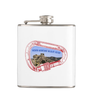 Wichita Mountains Climbing Carabiner Flachmann