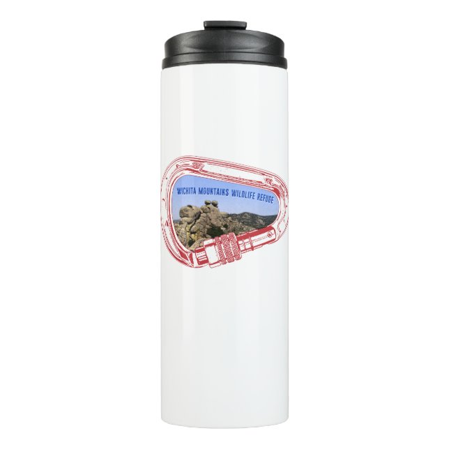 Wichita Mountains Climbing Carabiner Thermosbecher (Vorderseite)
