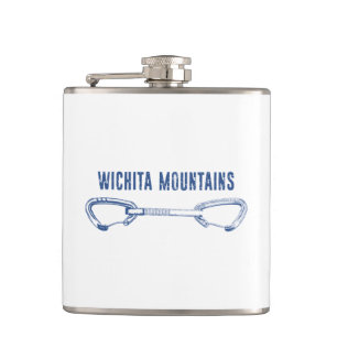 Wichita Mountains Rock Climbing Quickdraw Flachmann
