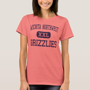 Wichita-Nordwest- Graubären - hohes - Wichita T-Shirt