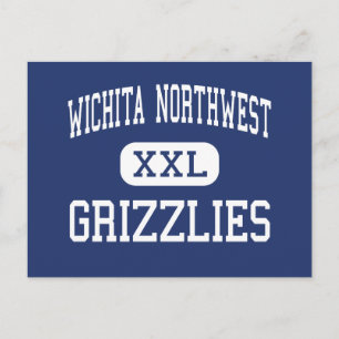 Wichita Northwest - Grizzlies - Hoch - Wichita Postkarte