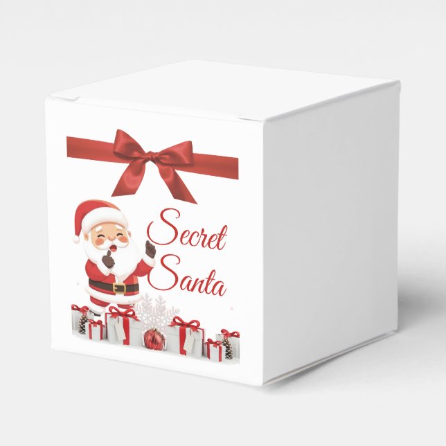 Wichtel-Geschenkbox Geschenkschachtel (Vorderseite)