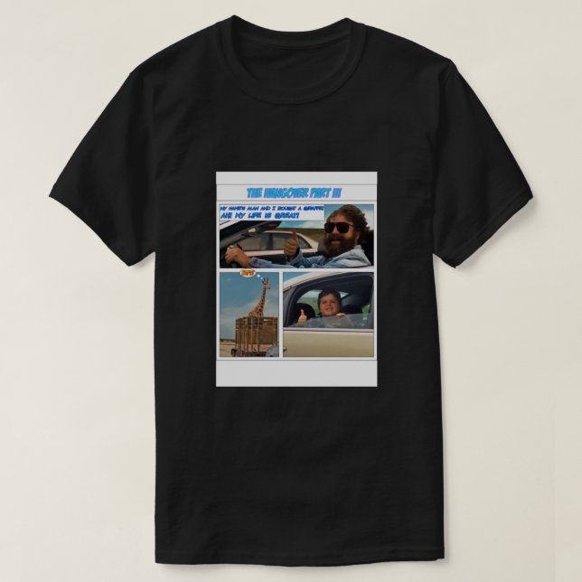 Wichtig für den Hangover Teil III T-Shirt (Design vorne)