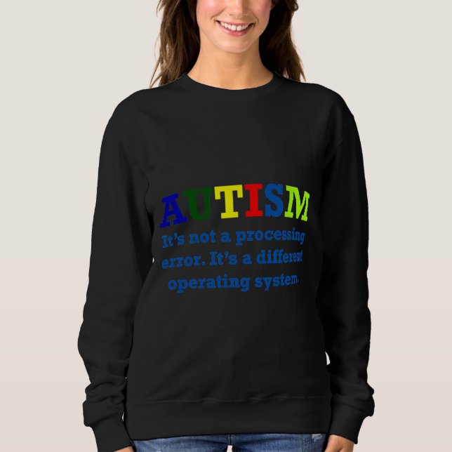 Wichtig ist das Bewusstsein für Autismus Sweatshirt (Vorderseite)