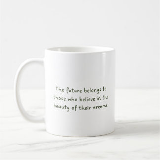 Wichtige Anführungszeichen Kaffeetasse