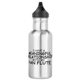 Wichtige Beziehung Pan Flute Edelstahlflasche