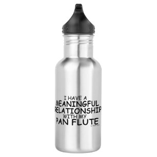 Wichtige Beziehung Pan Flute Edelstahlflasche