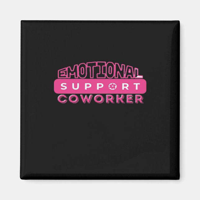 Wichtige emotionale Hilfe für die rosa Blume des A Magnet (Vorne)