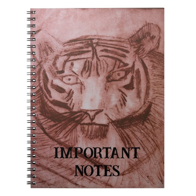 WICHTIGE HINWEISE DIARY NOTEBOOK VON PAULA REILLY NOTIZBLOCK (Vorderseite)