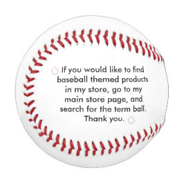Wichtige Message Baseballs